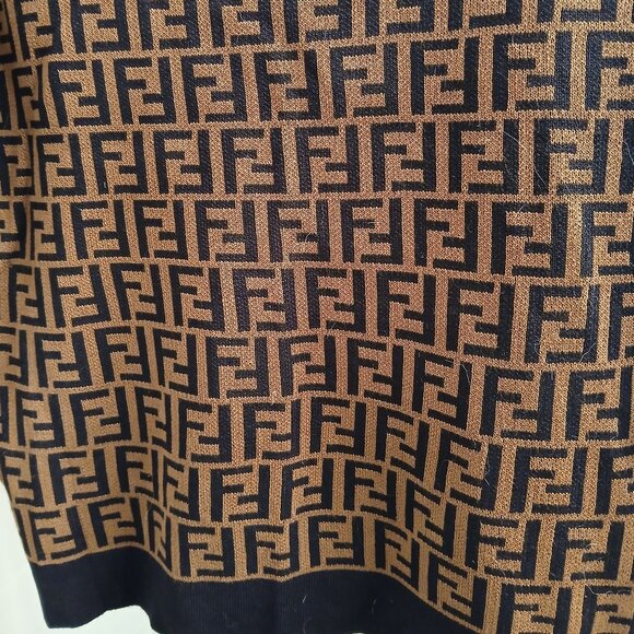 Fendi Monogram Crewneck Knit Top - Picture 4 of 8